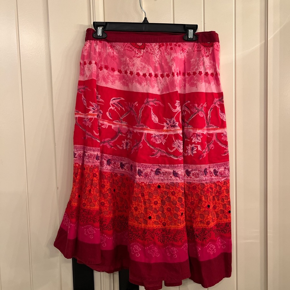 Y2K vintage midi skirt
